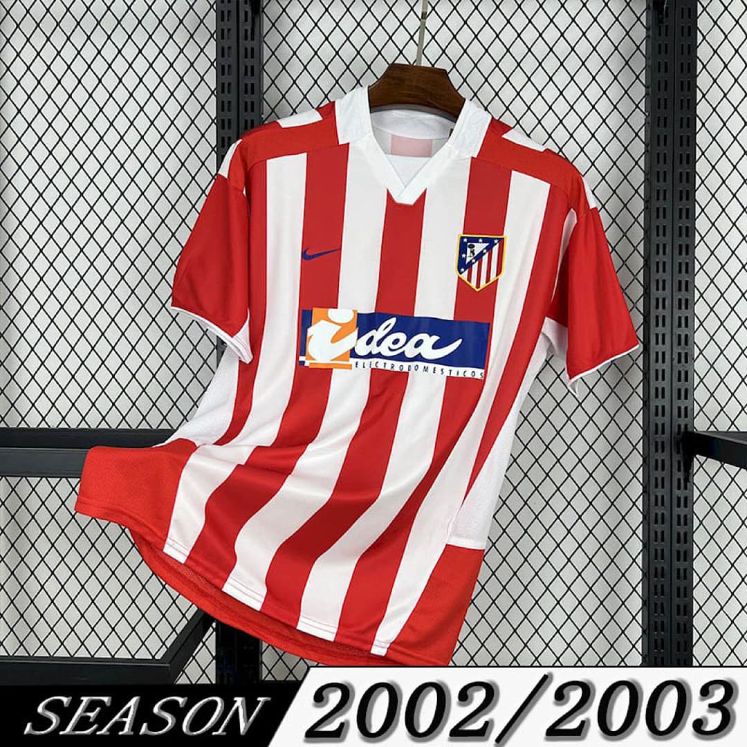 Camisa Retrô Atlético de Madrid 2002/03