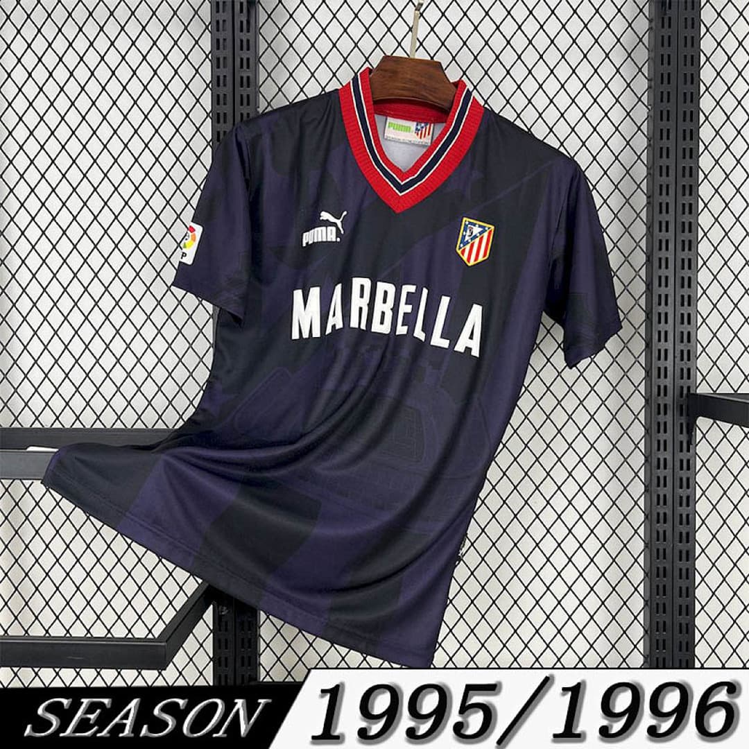 Camisa Retrô Atlético de Madrid 1995/96 Away