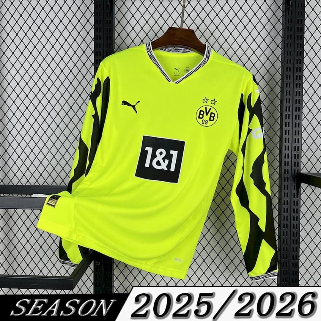 Camisa Borussia Dortmund Manga Longa Edição Especial 2025/26