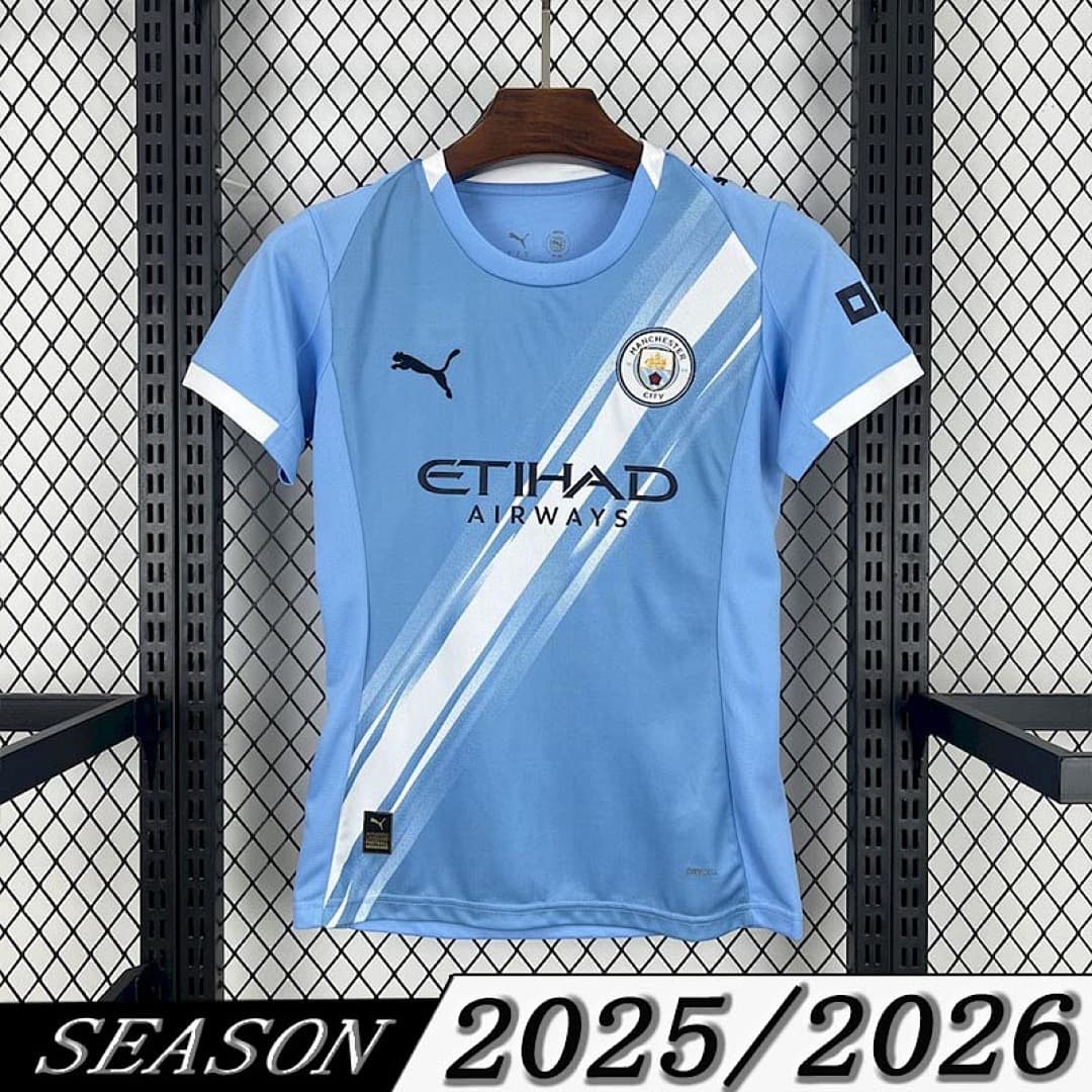 Camisa Manchester City Home 2025/26 Feminina