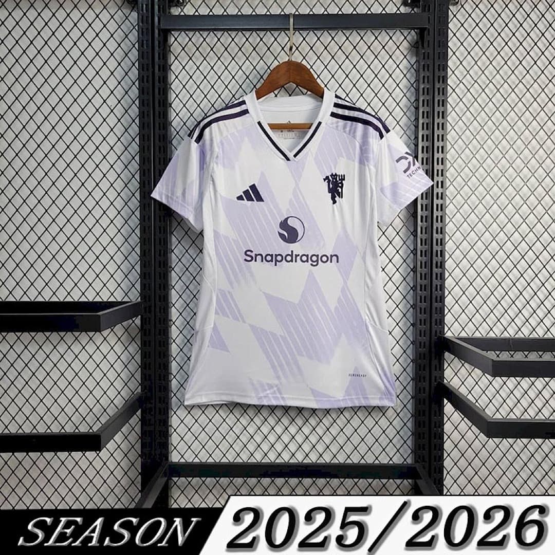 Camisa Manchester United Feminina Away 2025/26