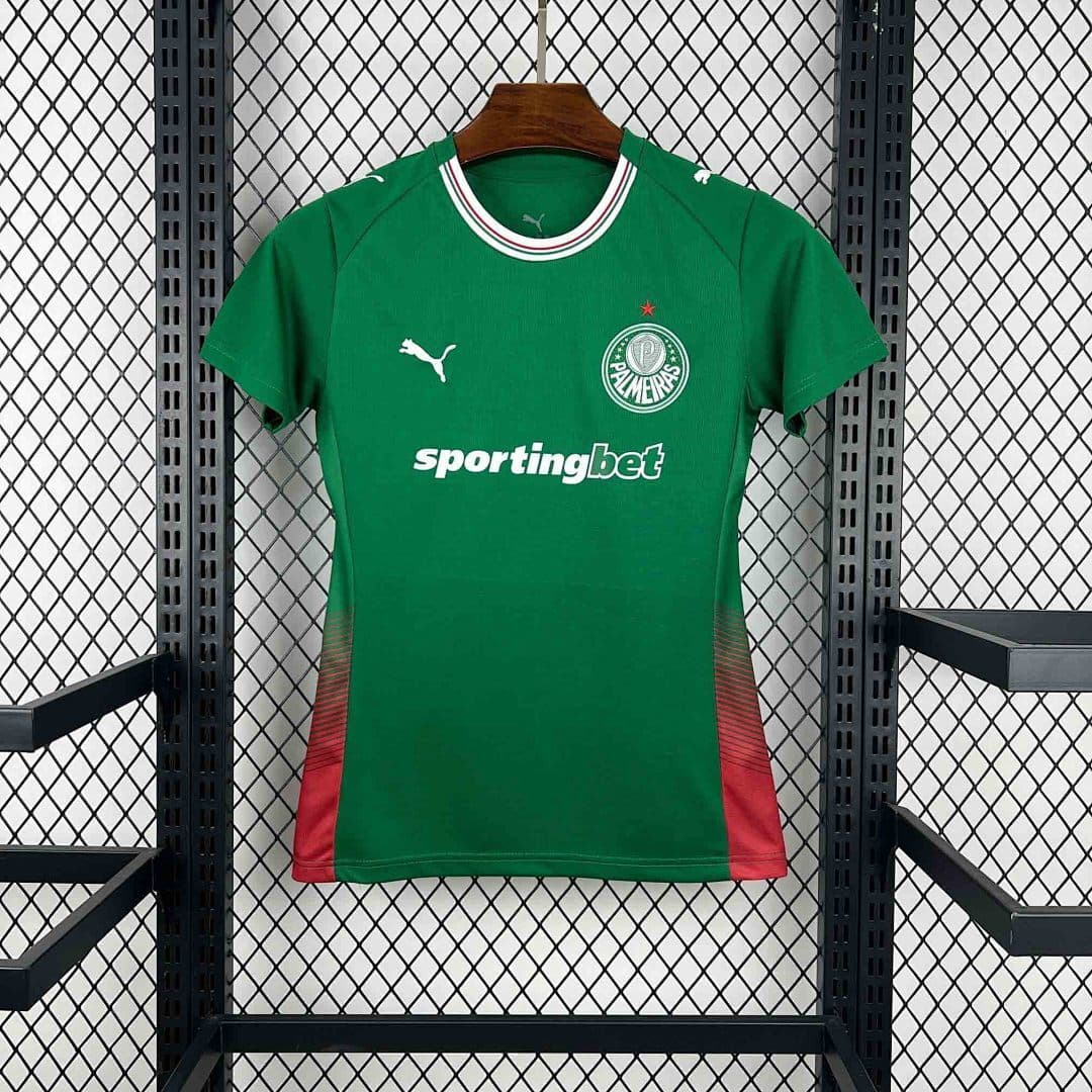 Camisa Palmeiras Feminina Home 2025/26
