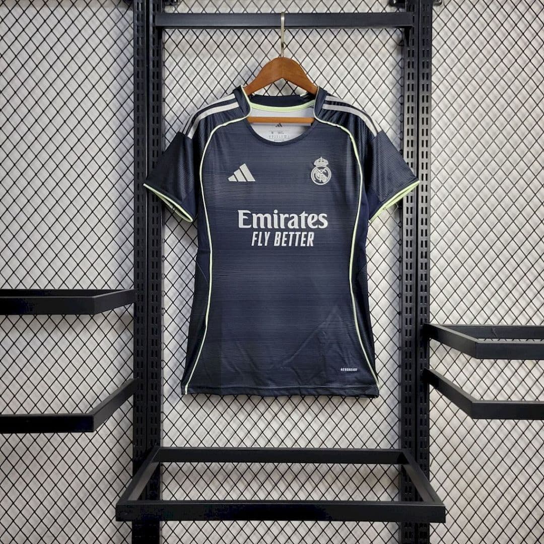 Camisa Real Madrid Feminina Away 2025/26