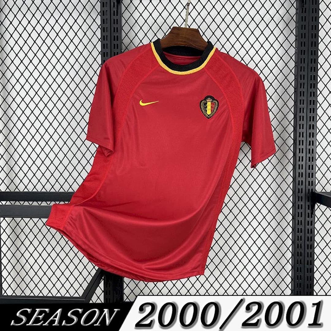 Camisa Retrô Seleção Bélgica 2000