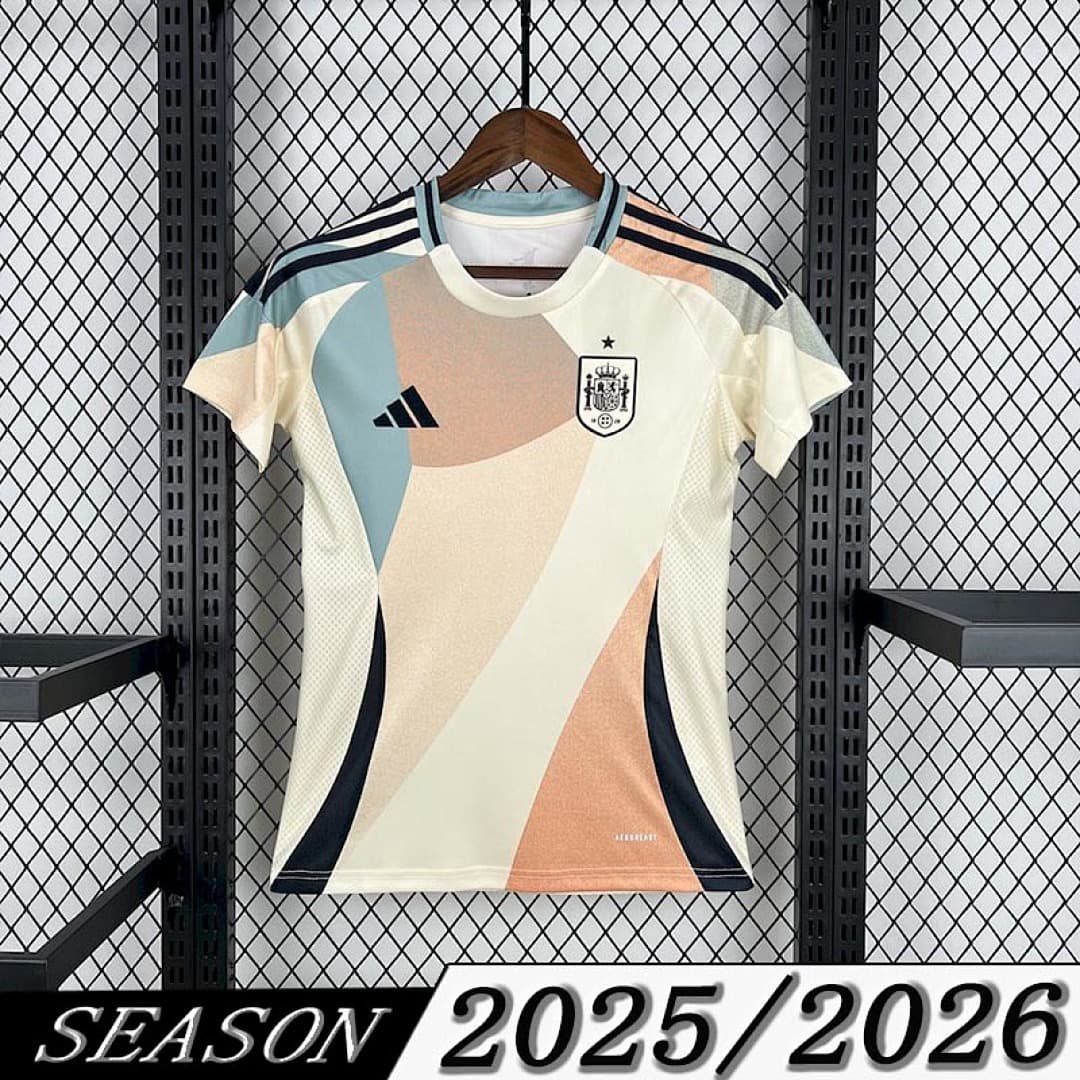 Camisa Seleção Espanha Feminina Away 2025/26