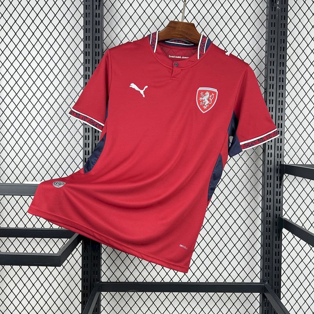 Camisa Seleção República Tcheca Home 2025/26